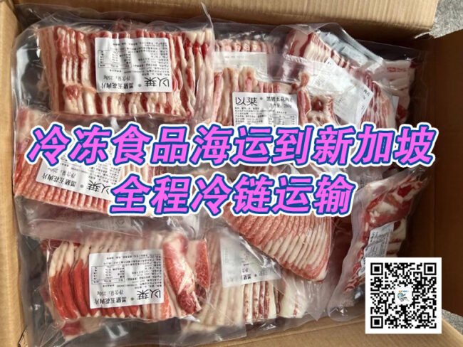 冷冻食品到新加坡