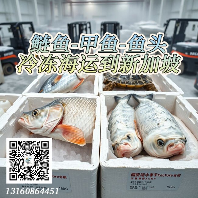 冷冻食品海运到新加坡