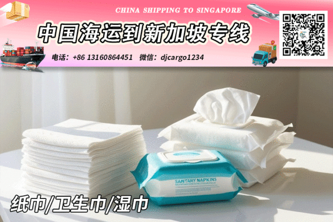 卫生巾海运到新加坡