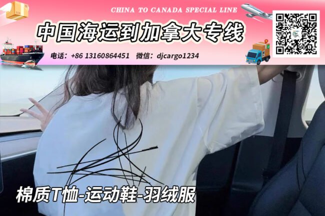 棉质T恤-运动鞋-羽绒服海运20/40尺整柜/拼箱到加拿大→小詹