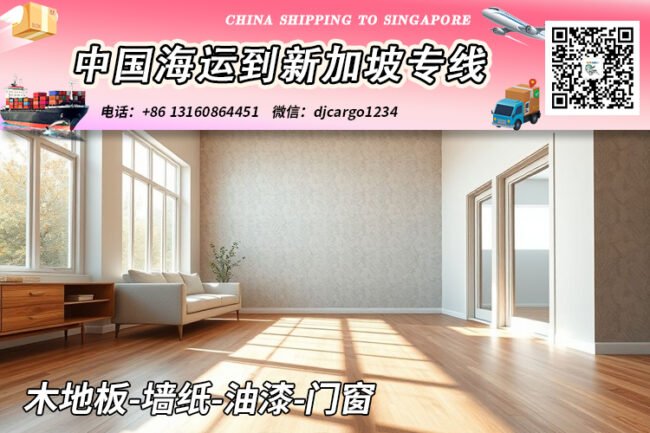 木地板-墙纸-油漆-门窗海运整柜到新加坡本地清关派送