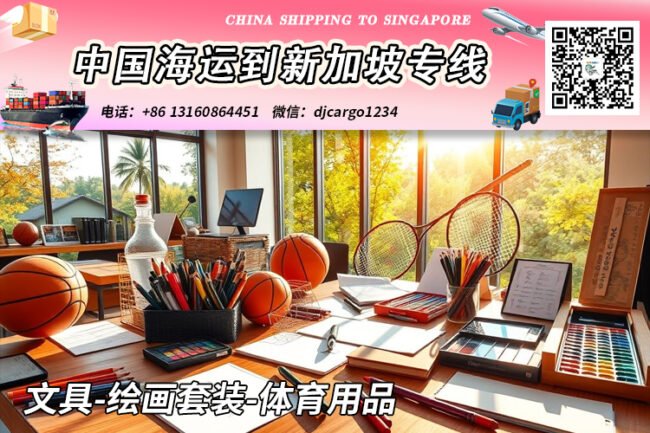 文具-绘画套装-体育用品海运整柜到新加坡本地清关派送