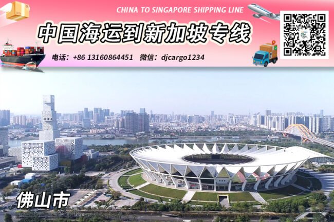 佛山海运整柜到新加坡清关派送，帮代付人民币货款服务
