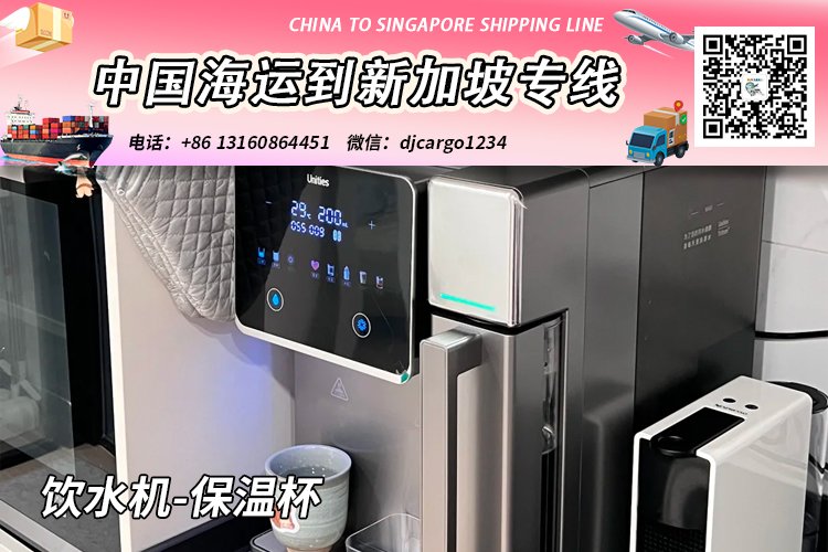 饮水机-保温杯海运整柜到新加坡，帮代付人民币货款服务
