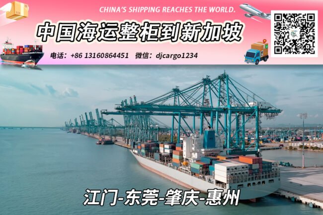 江门-东莞-肇庆-惠州海运整柜到新加坡双清关派送到门