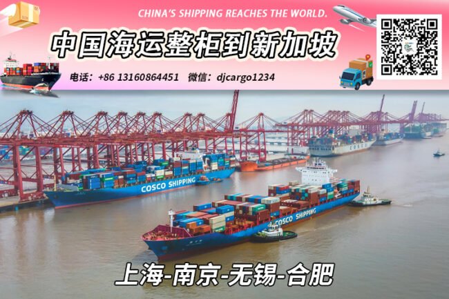 上海-南京-无锡-合肥海运整柜到新加坡双清关派送到门